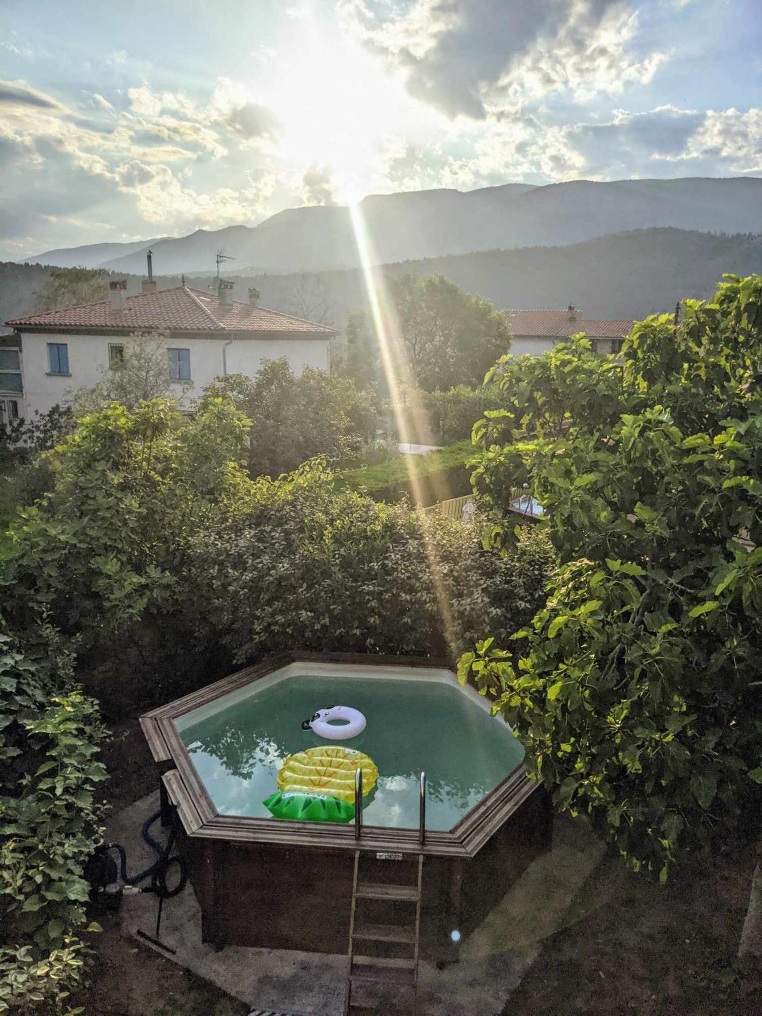 El Sola - Appartement Avec Acces Piscine Et Jardin Corneilla-de-Conflent 외부 사진